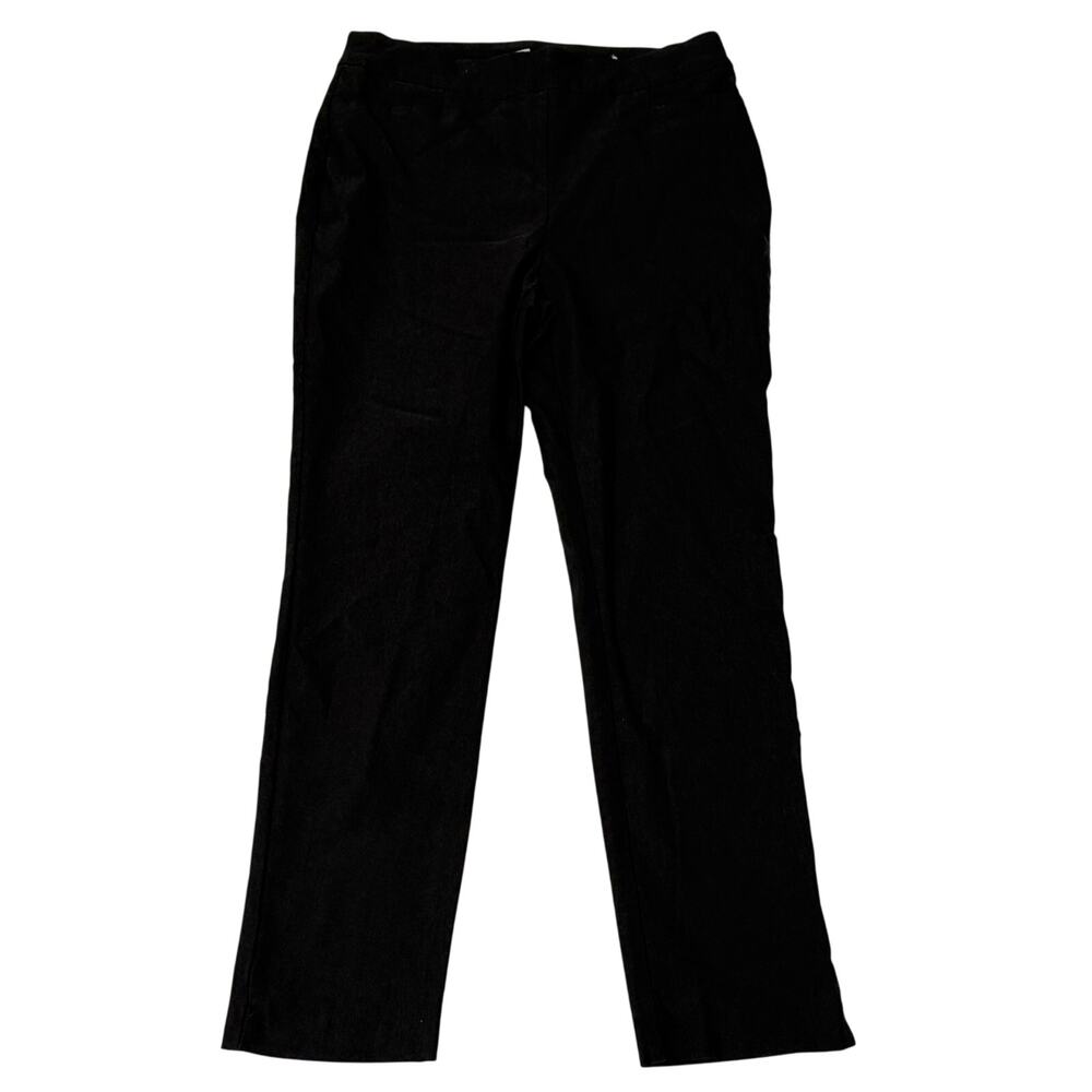 Chico's Pull-On Ankle Pants, Black, 1R